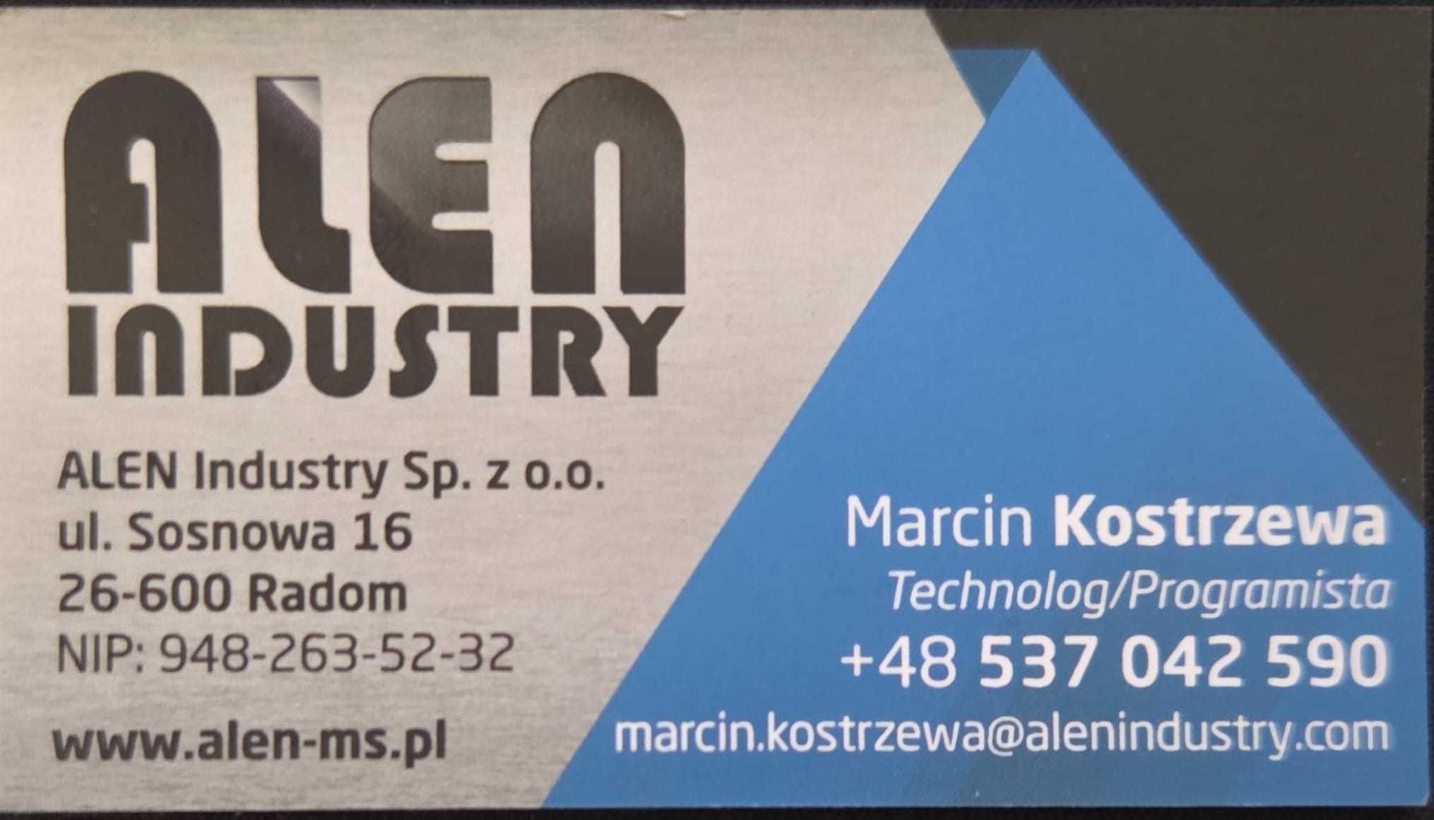 Cięcie LASEREM blach i profili, Gięcie, Walcowanie, Spawanie TIG