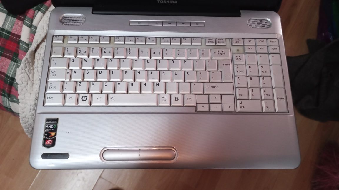 Toshiba satélite l500 para peças