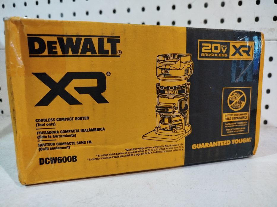 DeWalt DCW600 20V Max XR фрезер акумуляторний Оригінал США