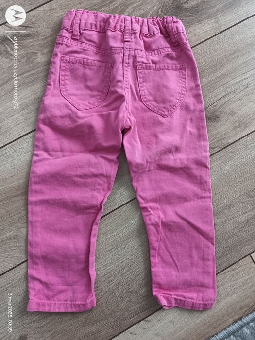 Spodnie jeans r.92 stan bdb