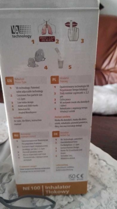 Rossmax NA100 inhalator tłokowy