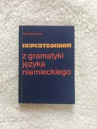 Repetytorium z gramatyki języka niemieckiego, Bęza stara książka 1988