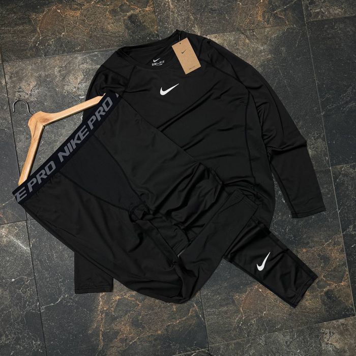 Термобілизна Nike Pro Combat термо кофта , термо штани
