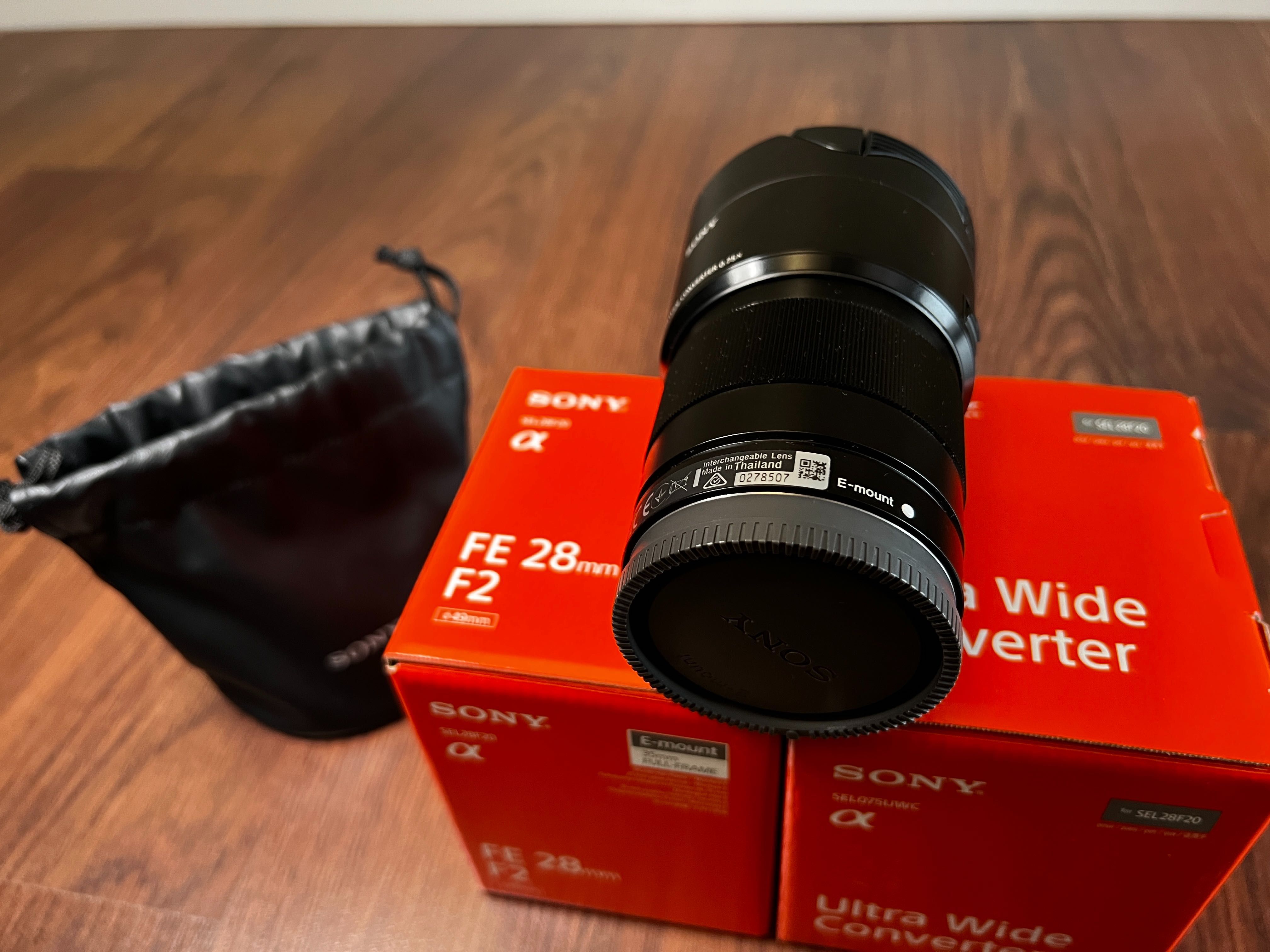 Obiektyw Sony FE 28mm f/2.0 + konwerter 21mm - świetne szkło na gimbal