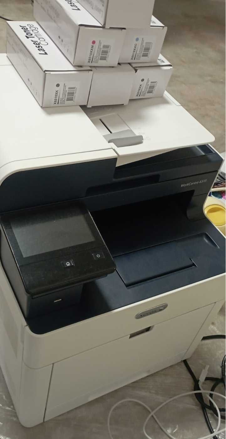Лазерний кольоровий XEROX WorkCentre 6515DN + 6 нових картриджів