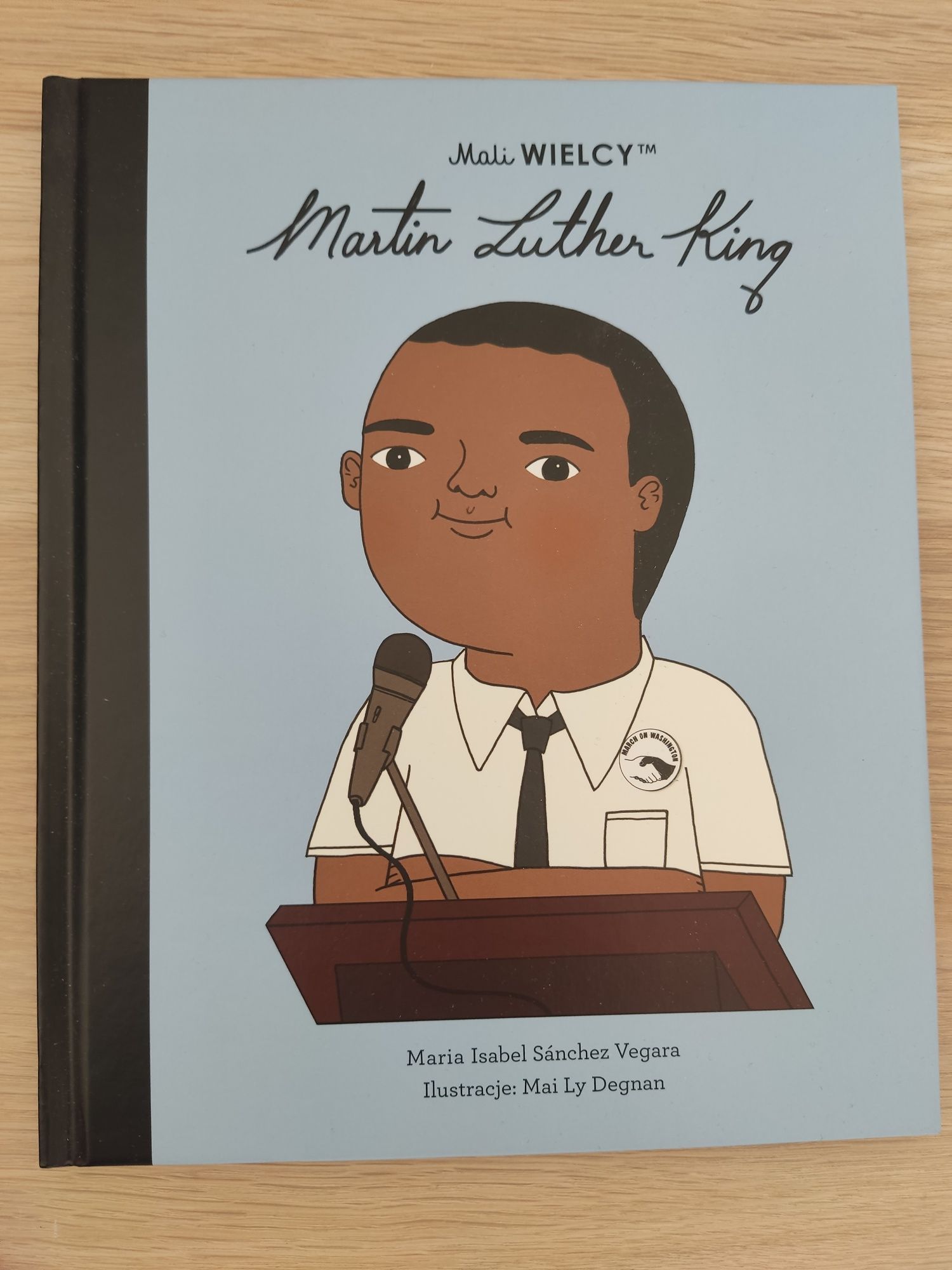 Książka Mali Wielcy Martin Luther King Maria Isabel Sanchez Vegara