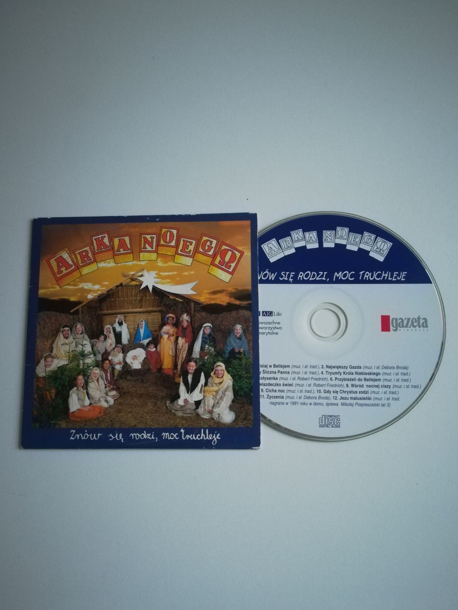 Arka Noego Znów się rodzi moc Truchleje płyta CD z kolędami