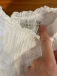 Camisa branca Sfera, menina 6 anos, NOVA