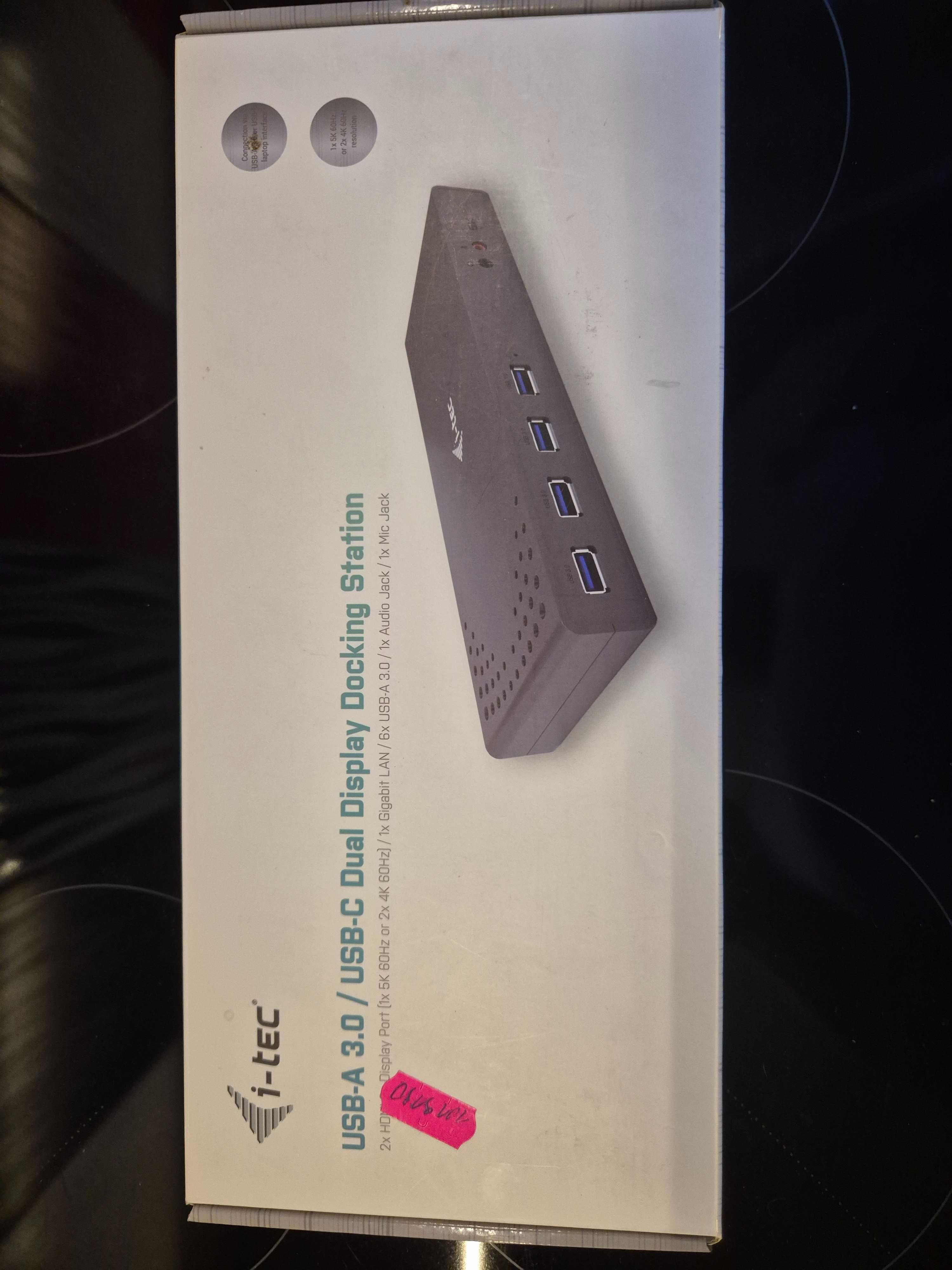 i-tec USB-A 3.0 / USB-C Dual Display Docking Station stacja/replikator