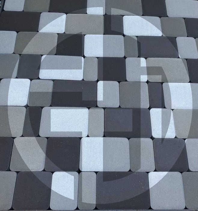 Бордюри | Бруківка 200х100х25 | Старе місто 25 | Старый город 25 |