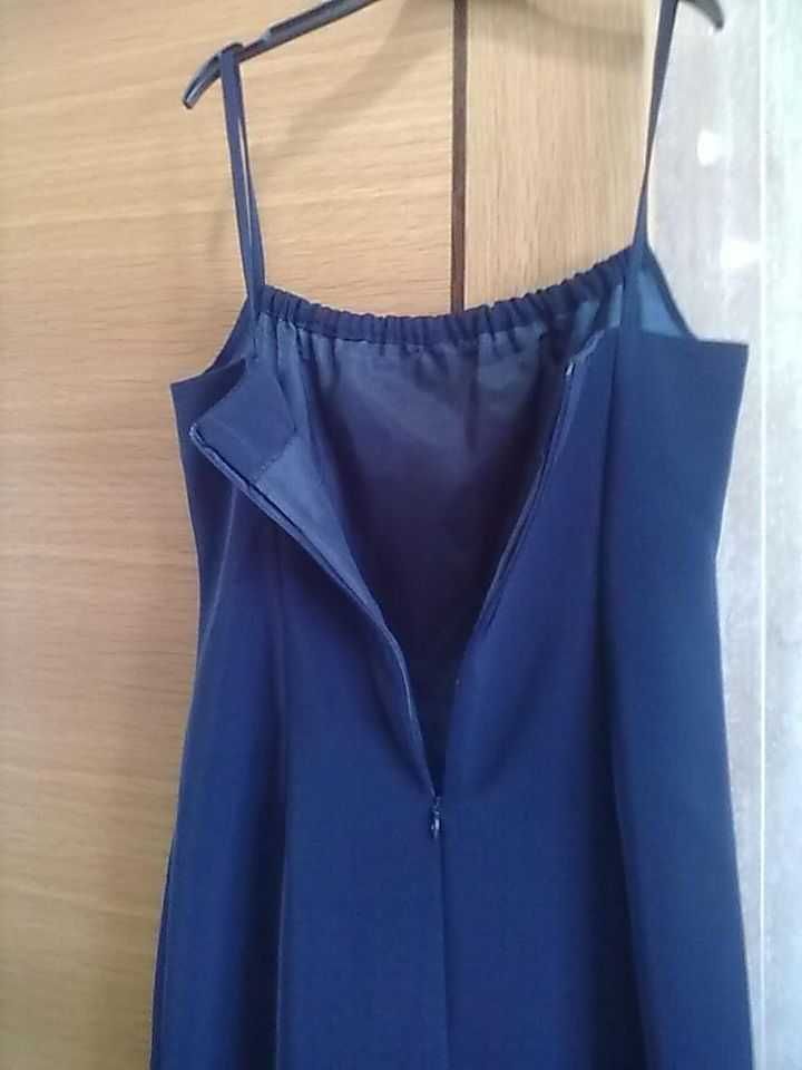 Vestido azul marinho da marca Capicua - tamanho 38