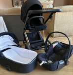 Wózek 2w1 + fotelik  / Adamex Belissa SE i Cybex Cloud Z2