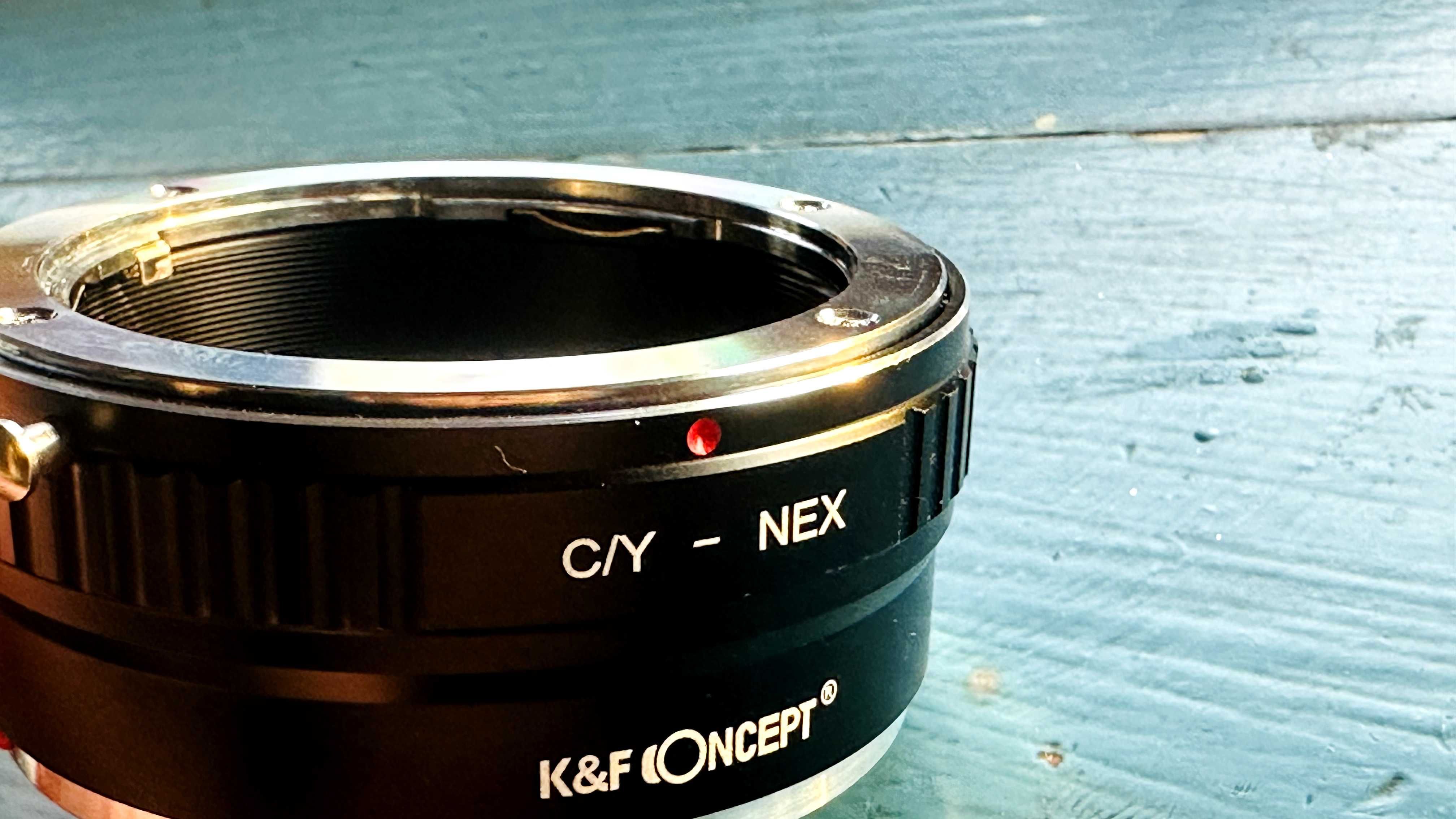 Adapter Contax/Yashica - E Mount , K&F Concept
