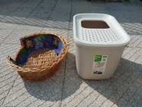 WC para gato & camas para gato e cão