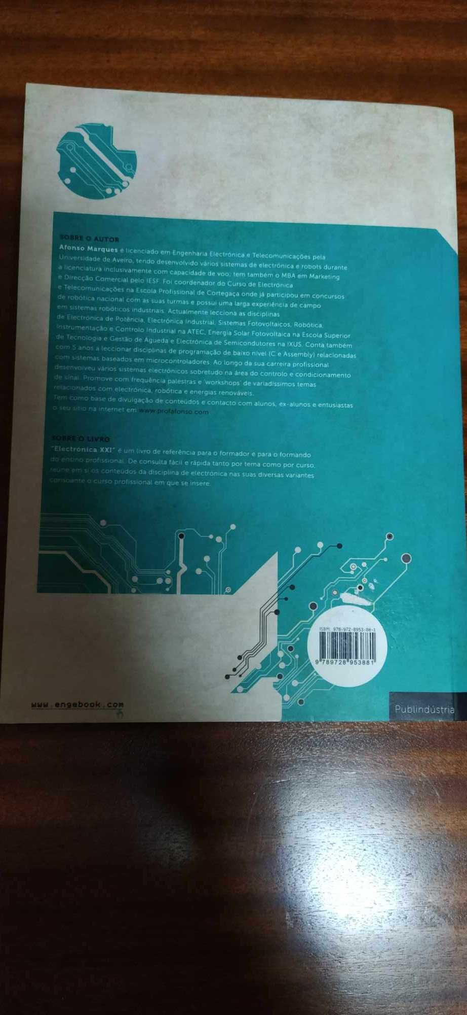 Electrónica XXI - Autor Afonso Marques - Livro Técnico de Eletrónica