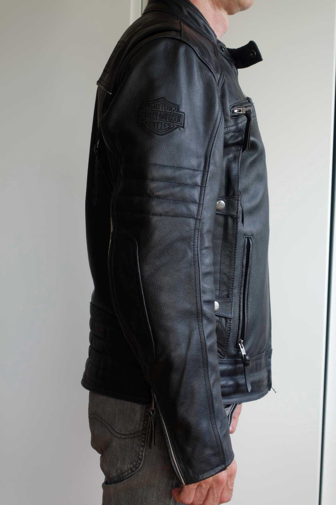 Kurtka skórzana Harley Davidson - jak nowa