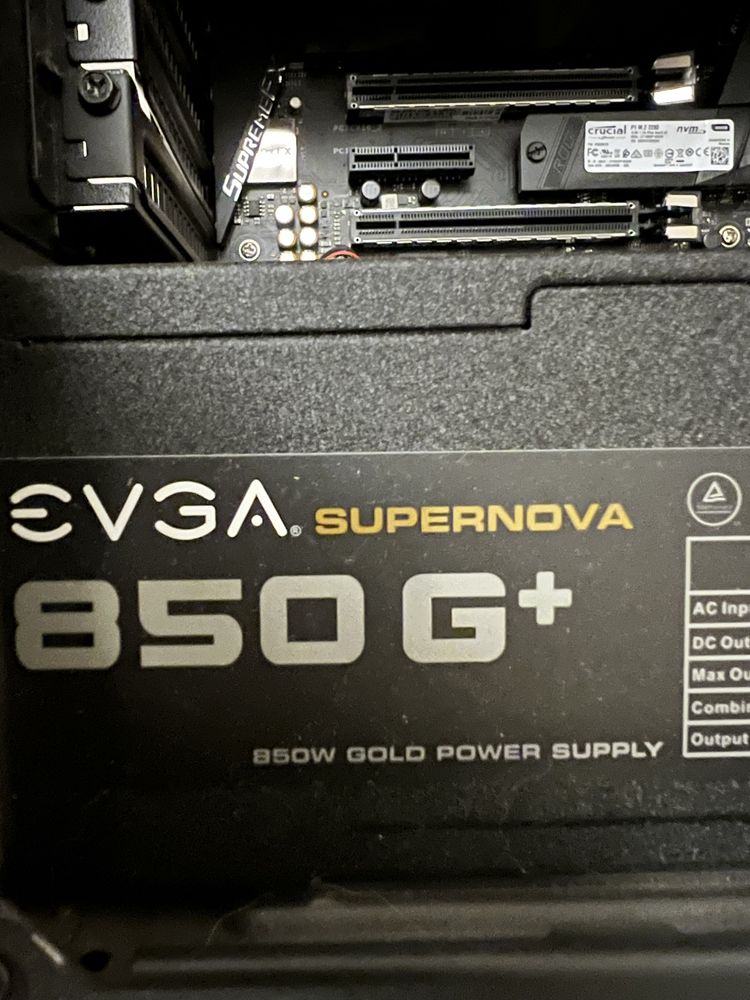 PSU EVGA 850 supernova g+