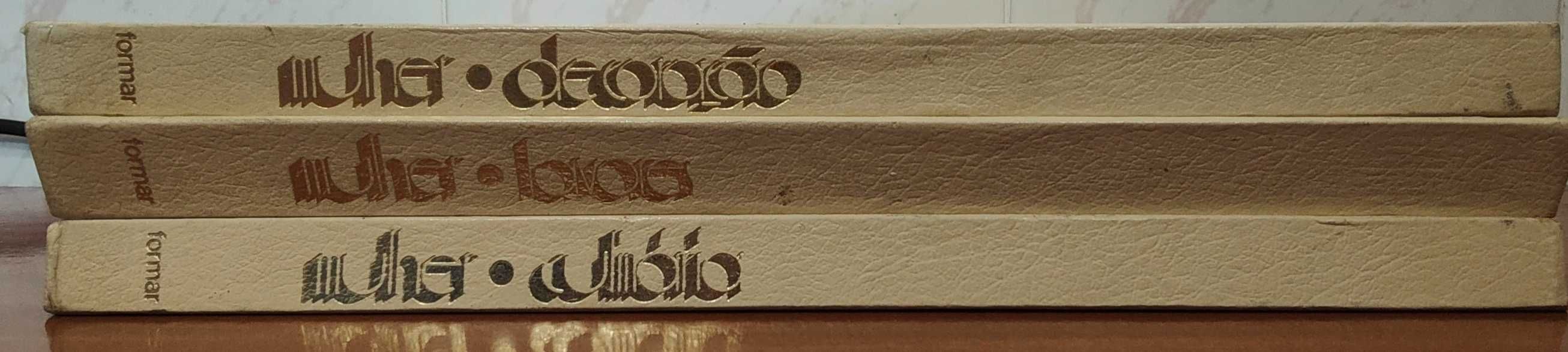 Coleção livros  "MULHER"  3 vol. - REF: SD