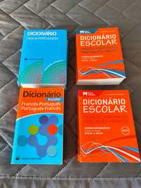 Dicionários português / inglês/ francês