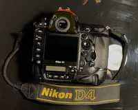 Aparat Nikon D4 pełna klatka