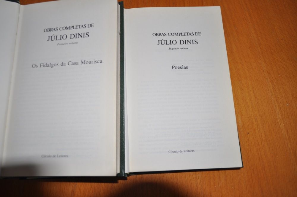 Livros de Júlio Dinis