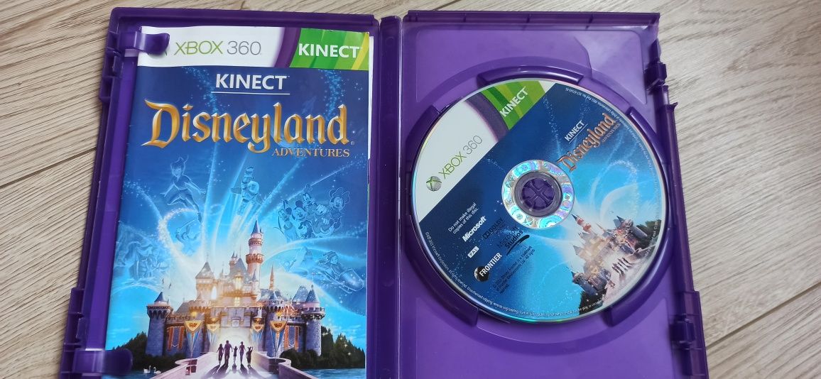 Gra dla dzieci xbox 360 Kinect Disneyland adventures Pl