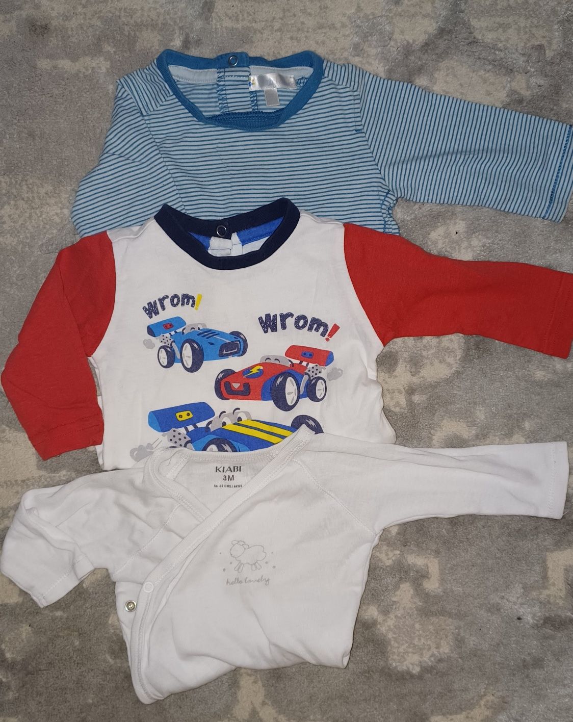 Lote t-shirts 3-6 meses