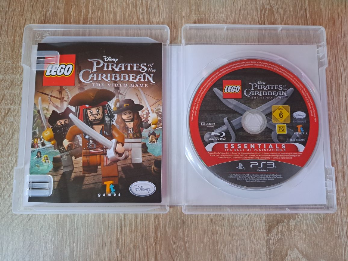 Gra Lego Piraci z Karaibów Pirates of the Caribbean  Gra Wideo ps3