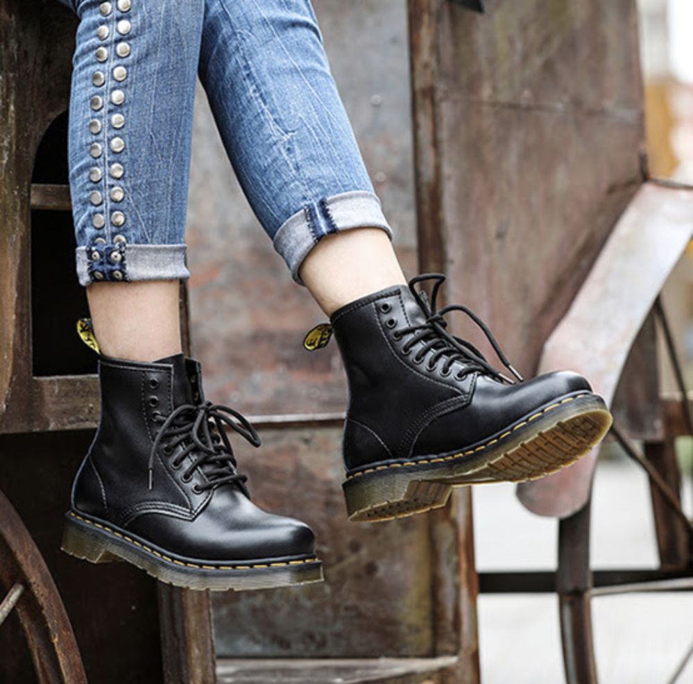 Glany traperki botki ala martensy 1460 goth punk unisex