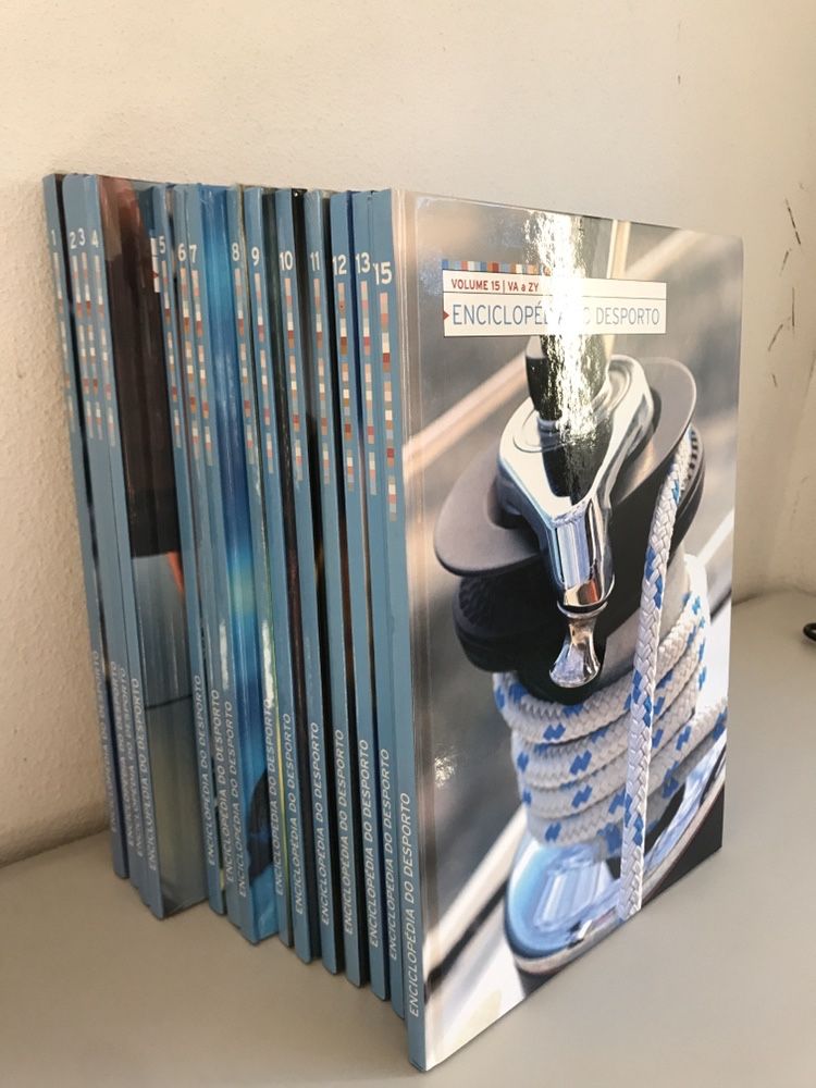 Enciclopédia do Desporto - 15 Volumes