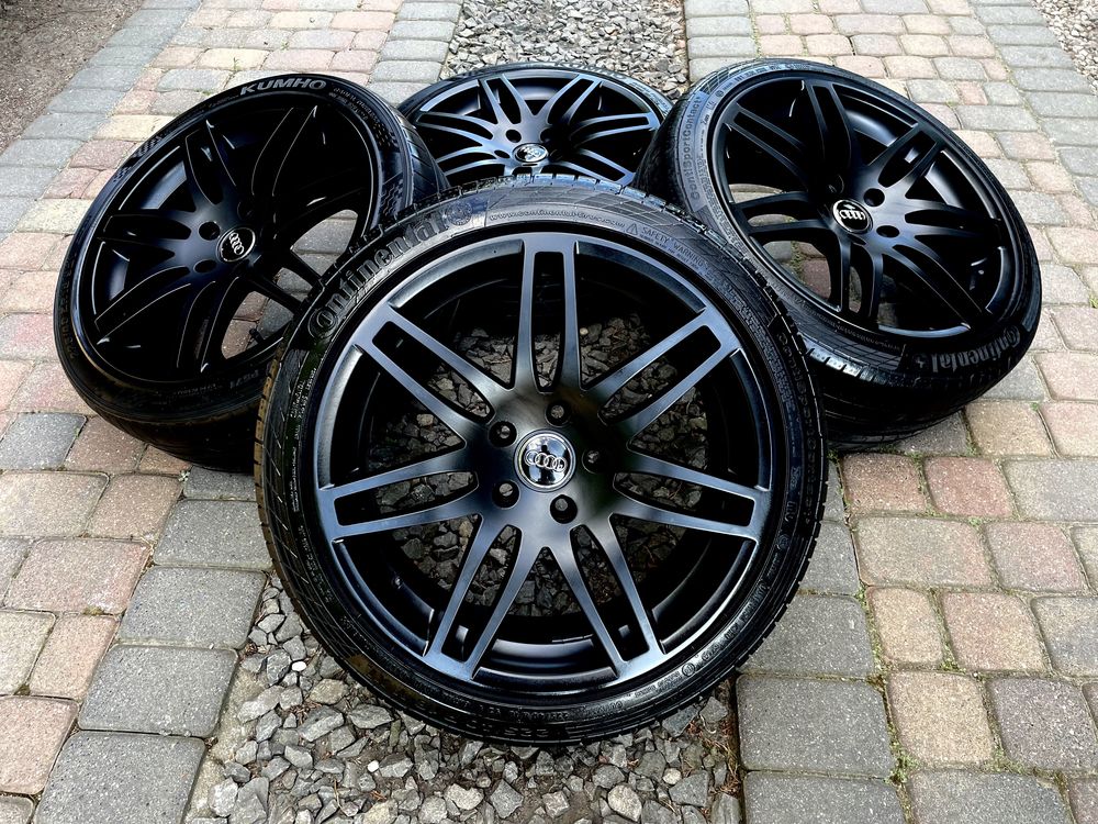 Koła felgi 18 5x112 RS4 audi a3 a4 a5 a6 vw seat skoda czarna