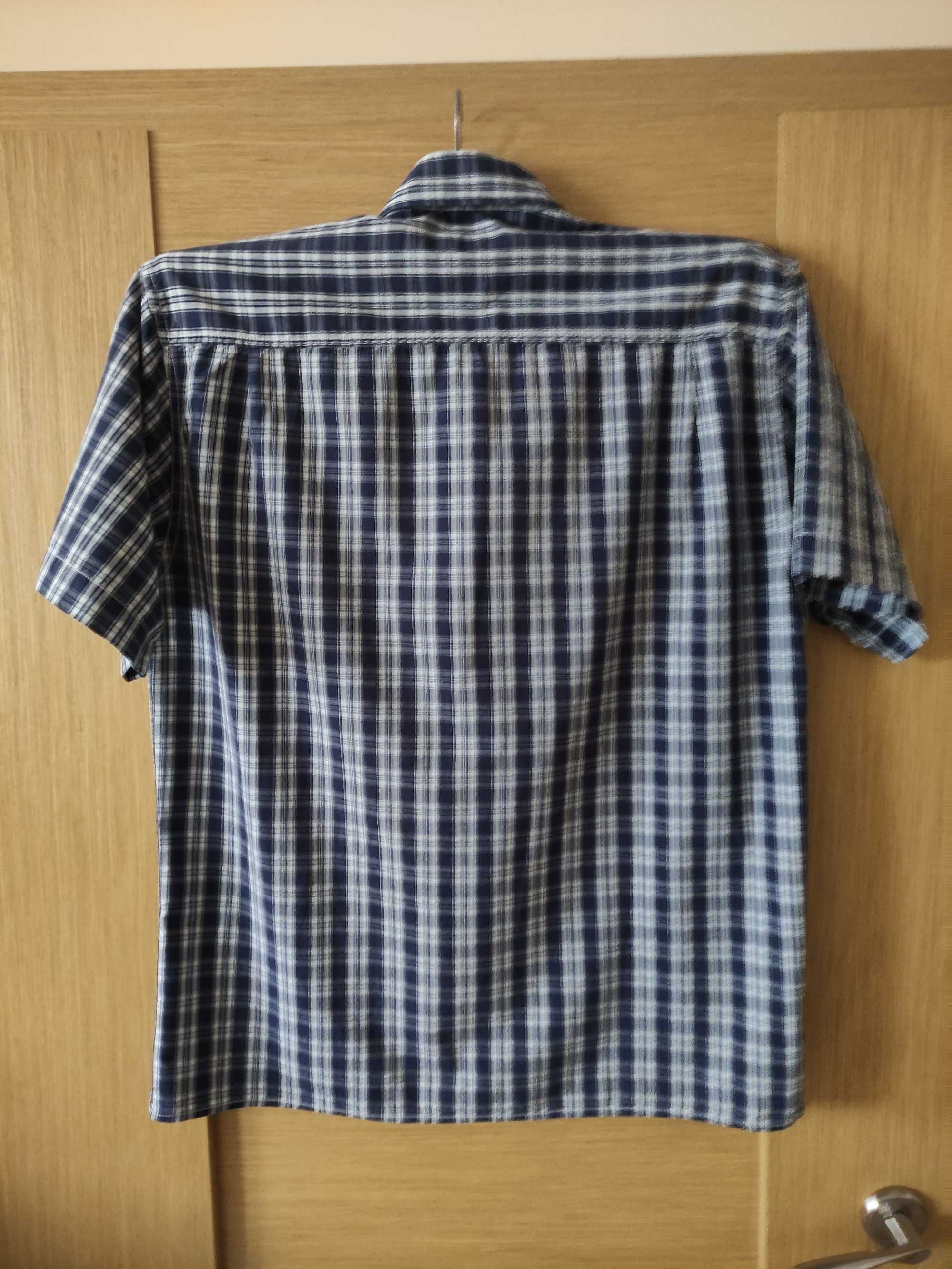 Koszula męska WRANGLER - rozmiar M - krótki rękaw
