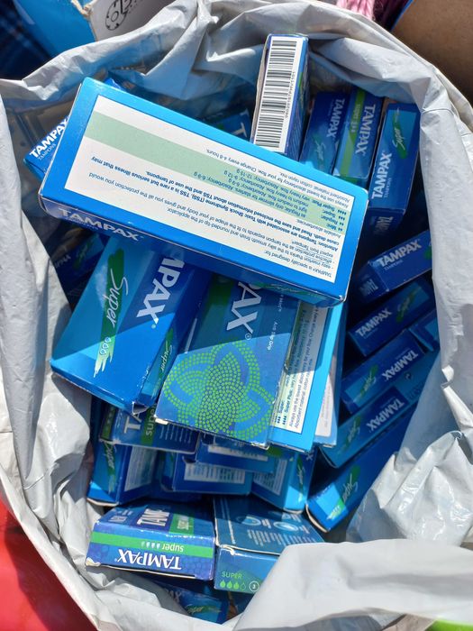 Tampony tampax,podpaski