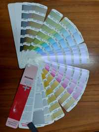 Livro pantone premium metallics coated