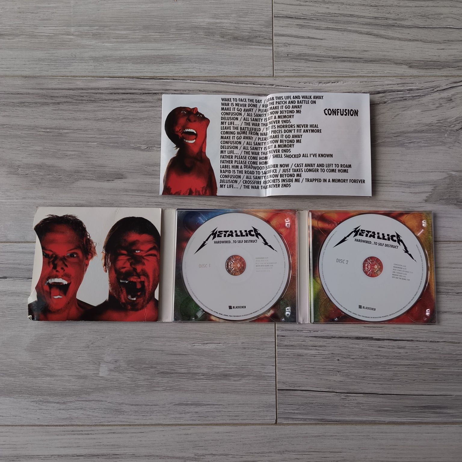 Metallica - Hardwired To Self-Destruct płyta CD + książeczka