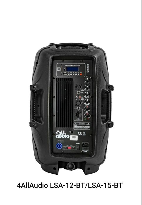 Активні акустичні системи 4AllAudio LSA-12-BT, LSA-15-BT, LSA-15 WIREL