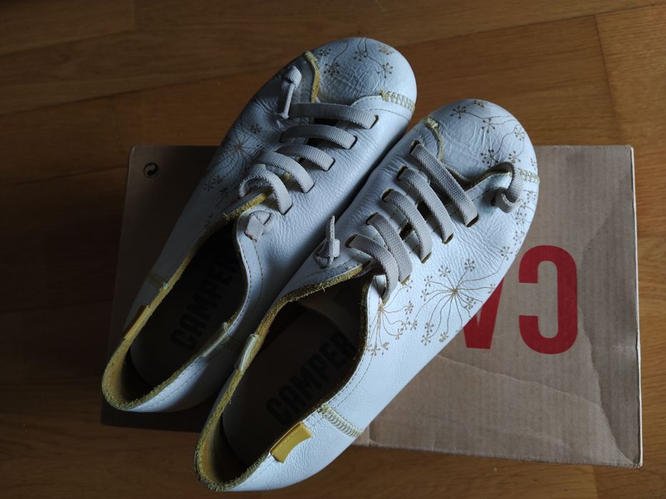 Sapatos camper, n 35, mulher ou menina, fabricados em Marrocos