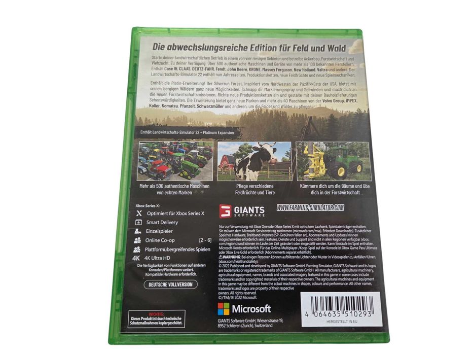 Farming Simulator 22 Xbox One pudełkowa + NAKLEJKI