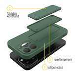 Wozinsky Kickstand Case silikonowe etui z podstawką etui Xiaomi Redmi