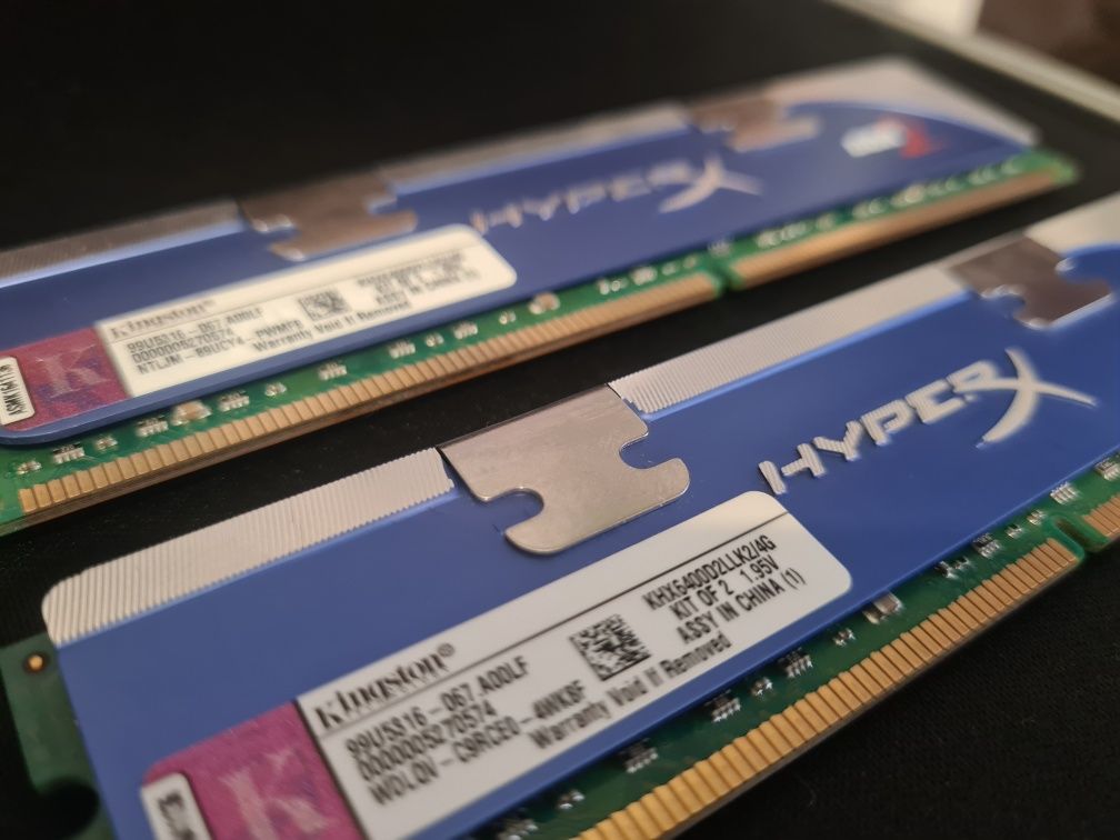 DDR2-800 PC2-6400 CL4 2x2GB 4GB - Kingston HyperX