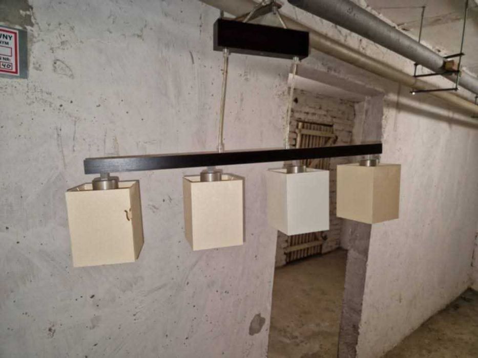 Lampa stojąca + wisząca