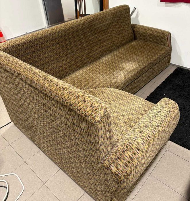 Sofá de sala de canto