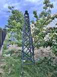 Wieza pergola metalowa solidna