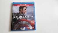 Marvel Kapitan Ameryka Pierwsze starcie Blu Ray 3D