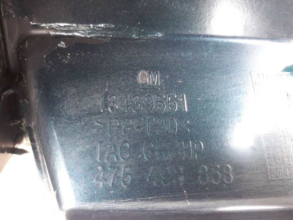 Nakładka Listwa Progowa Prawa Opel Corsa E 2014-19 OPC-Line 5D 5 Drzwi