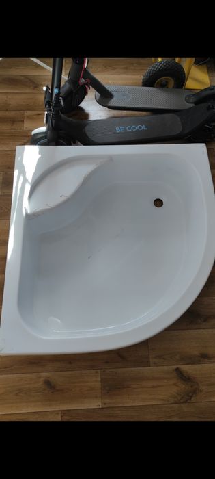 Brodzik półokrągły 90x90x24/35 plus obudowa