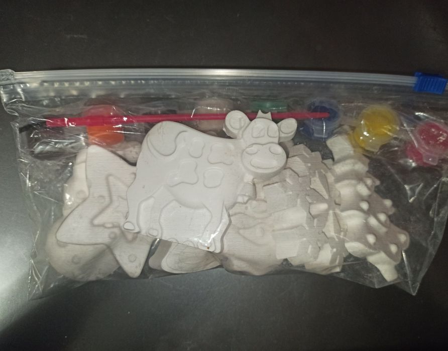 Гіпсові фігурки та магніти для розпису