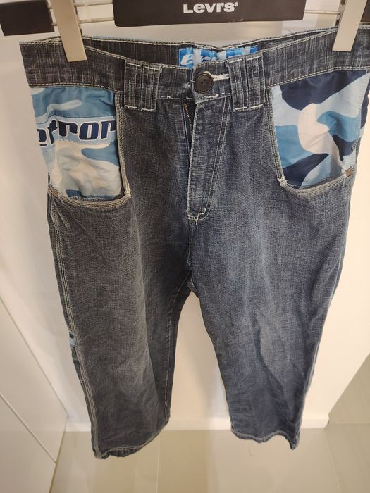 Spodnie baggy dzinsy