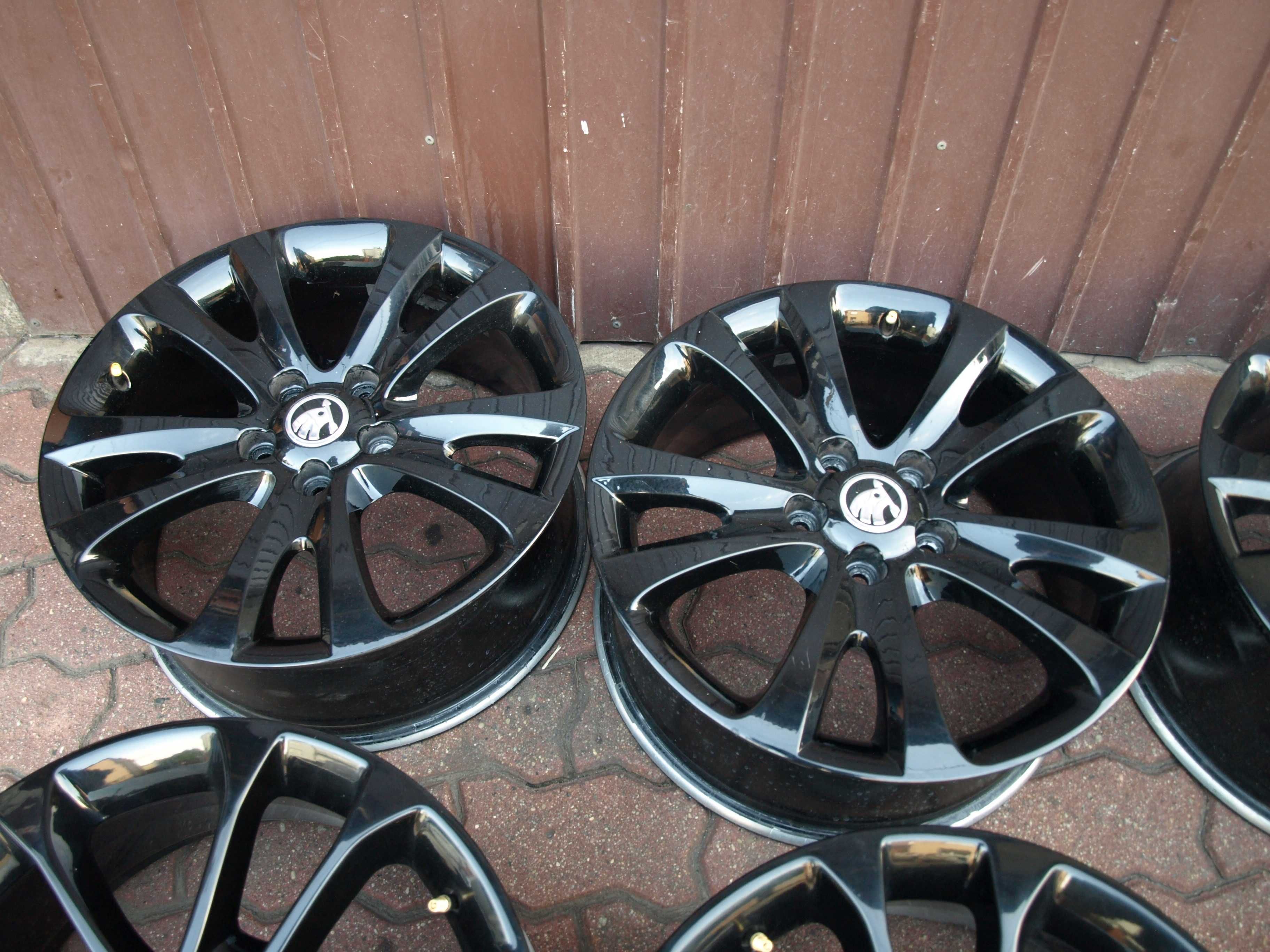 Felgi aluminiowe 17 Org Skoda Ford srebrne 5x112 5x108 bez zadrapań
