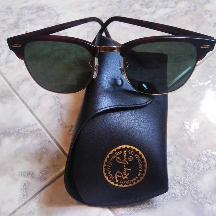 Óculos de Sol Vintage Ray-Ban W0366 Clubmaster Classic wayfarer